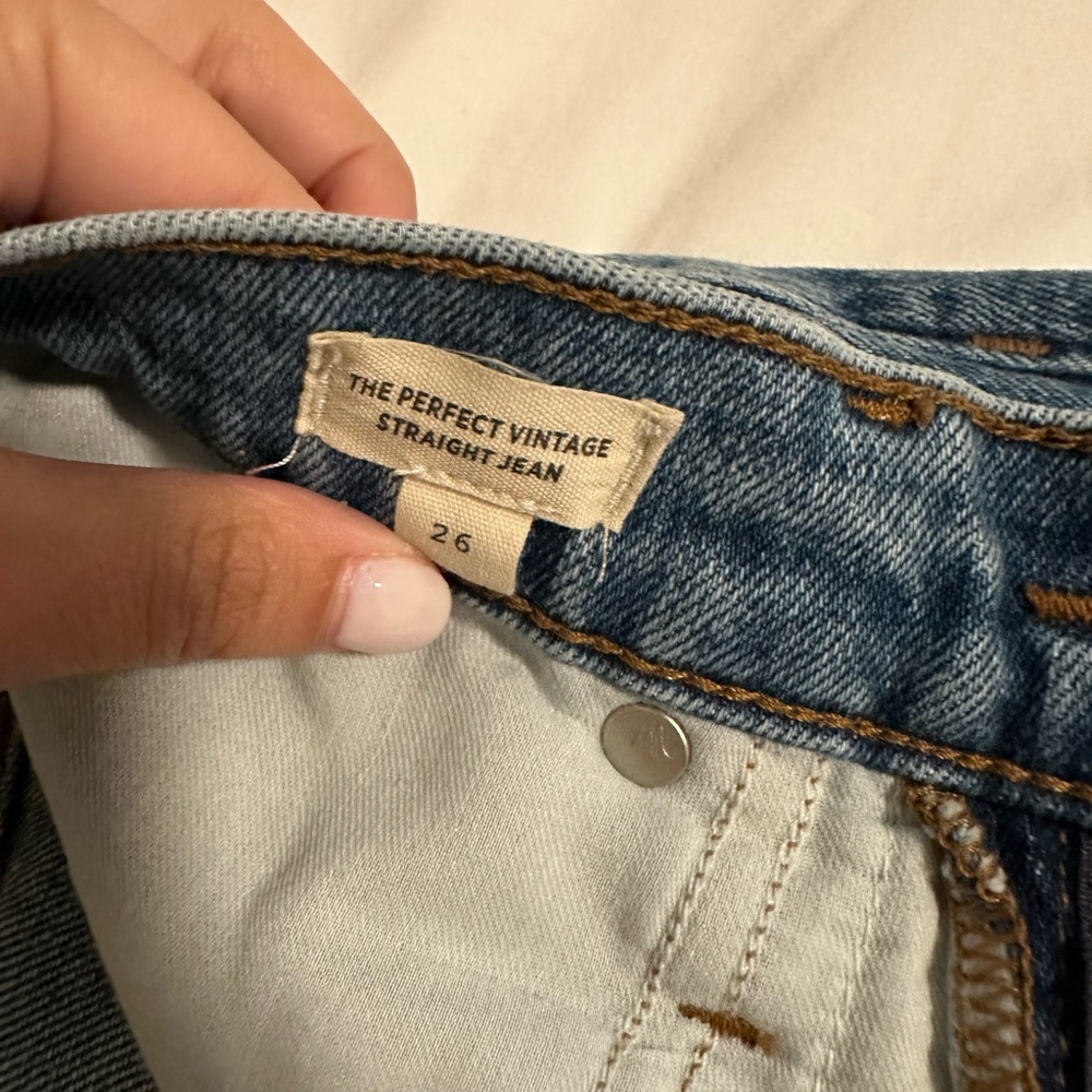 The Perfect vintage straight leg Madewell